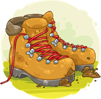 A small image of a pair of walking boots